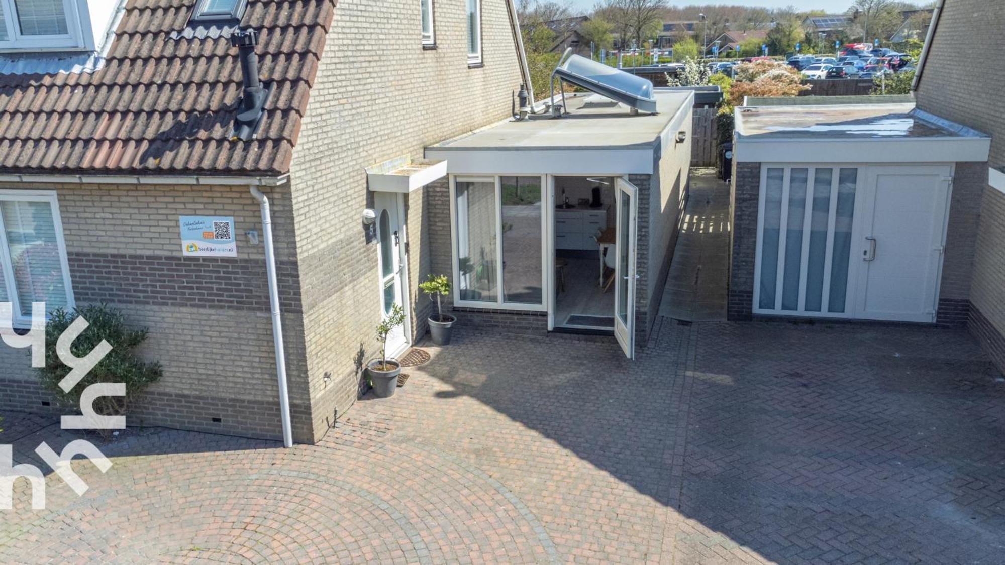 Fijne Vakantiewoning In Domburg Op Loopafstand Strand En Centrum Met Parkeerplaats Eksteriør billede